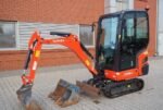 Mini pelle Kubota KX 016-4 diesel 1.62T – cabine chauffée – Image 2