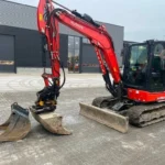 Mini pelle Kubota KX060-50 diesel 5,6T – TP et travaux agricoles