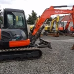 Mini pelle Kubota KX 161-3 diesel 5.68t – cabine chauffée