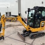 Mini pelle Caterpillar 301.6 diesel 1.9T – 3 godets