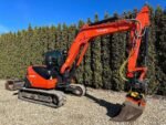 Mini pelle Kubota KX080-4 diesel 8,27T – TP et travaux agricoles – Image 6