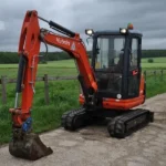 Mini pelle Kubota KX71-3 diesel 2,97T – TP et travaux agricoles