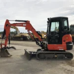 Mini pelle Kubota KX033-4 diesel 3,4T - TP et travaux agricoles