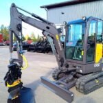 Mini-pelle Volvo ECR25D diesel 2,5T – TP