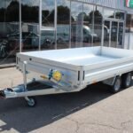 Remorque porte-engins Humbaur 2 essieux – Charge 3T
