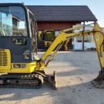 Mini pelle Komatsu PC16R 1.57T – 3 godets – TP