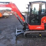 Mini pelle Kubota U 36-4 diesel 3,9T – TP et travaux agricoles