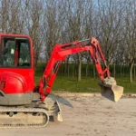 Mini-pelle Yanmar ViO25 diesel 2,85T – Cabine