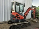 Mini pelle Kubota U25-3 diesel 2,6T – Alpha Cabine