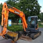 Mini pelle Doosan DX60R diesel 5.9T – Travaux agricoles - TP