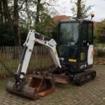 Mini-pelle Bobcat E17 diesel 1,7 t - travaux TP et agricoles