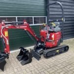 Mini-pelle Yanmar ViO12 diesel 1,25T – TP